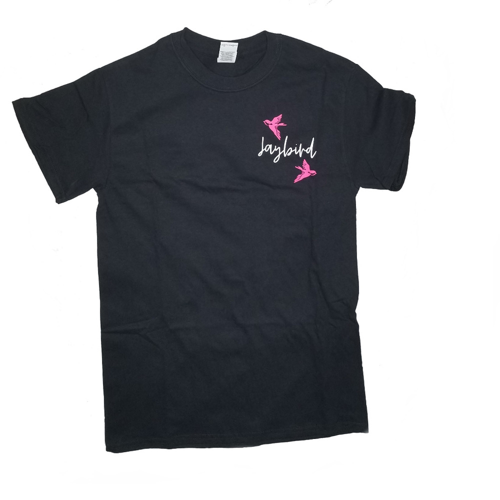 JAYBIRD pink bird tshirt
